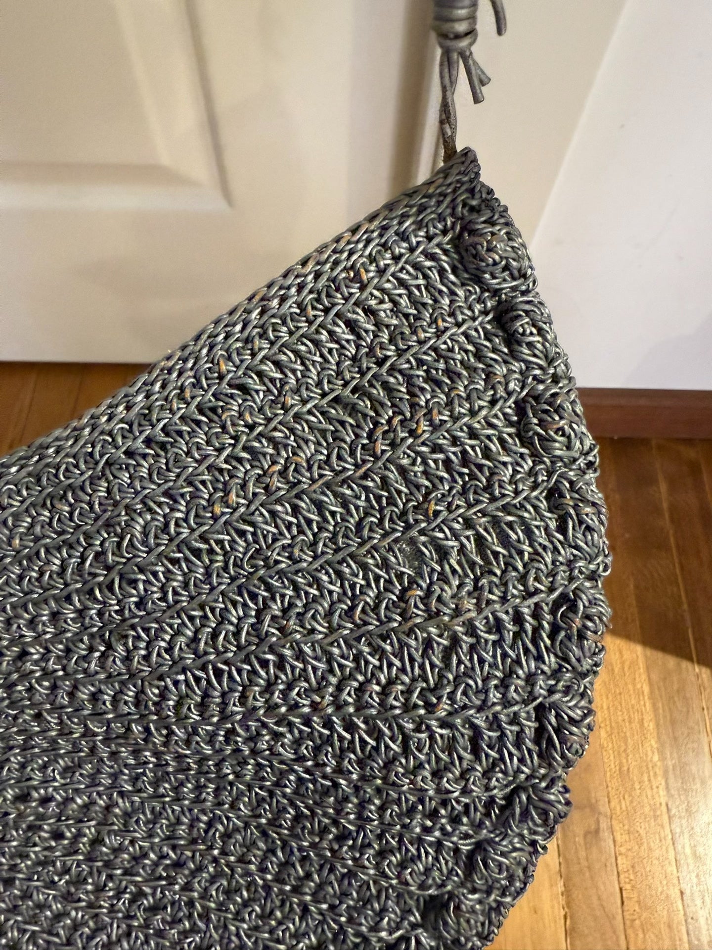 Kiko Kostadinov SS20 Crochet "Conch" Bag