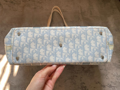 Dior Tote Bag by John Galliano, Light Blue (Vintage)
