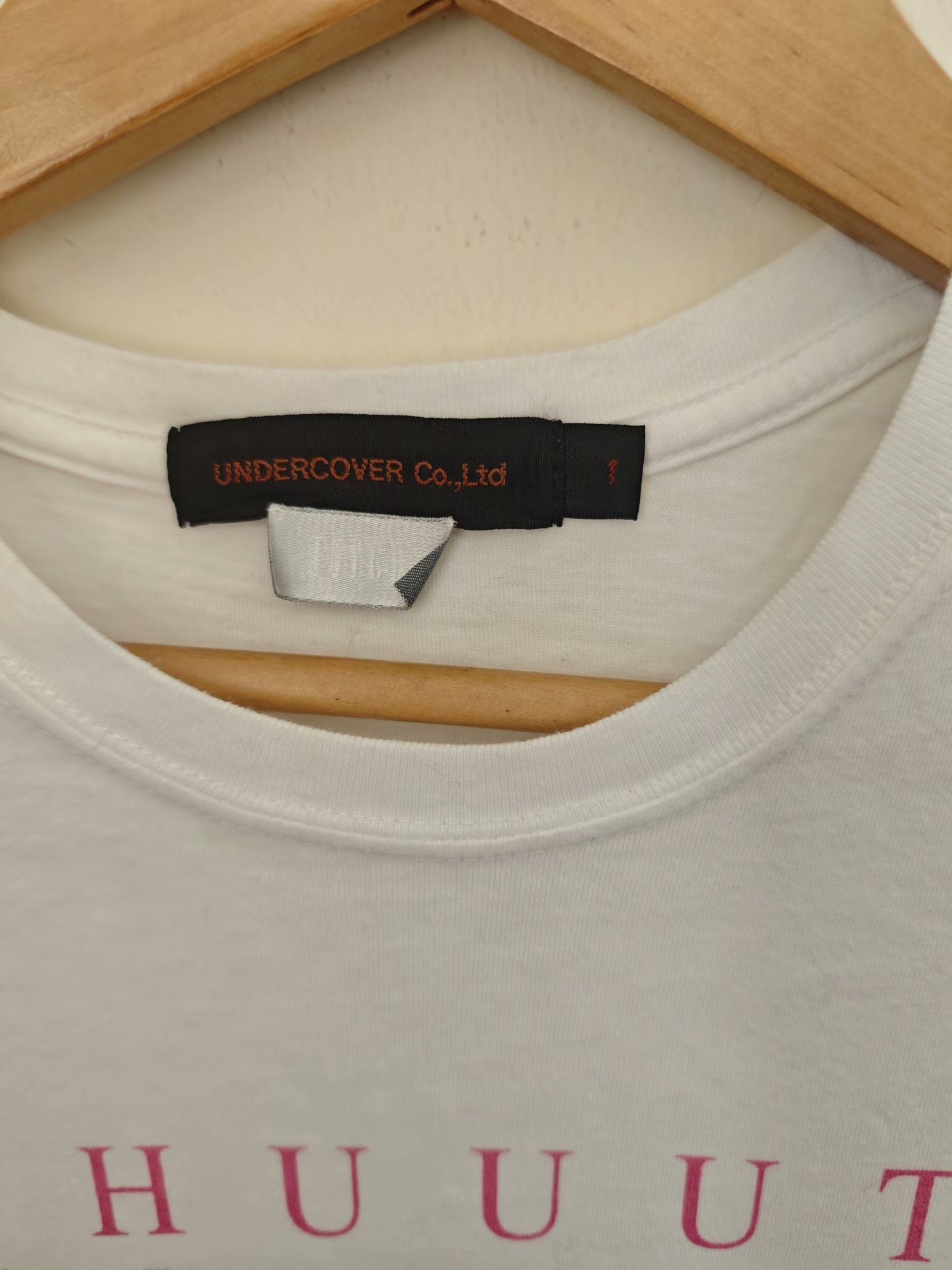 Undercover SS06 "T" Collection "Chuuut" Test Tube Tee