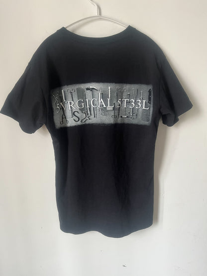 Custom Reworked Carcass "Surgical Steel" Slim-Fit T-Shirt