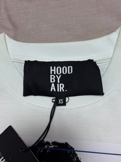 Hood By Air (HBA) SS16 "Montgomery Graduation" Distorted Portrait Layered T-Shirt