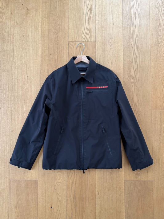 Prada Linea Rossa AW19 Black Gore-Tex Technical Jacket