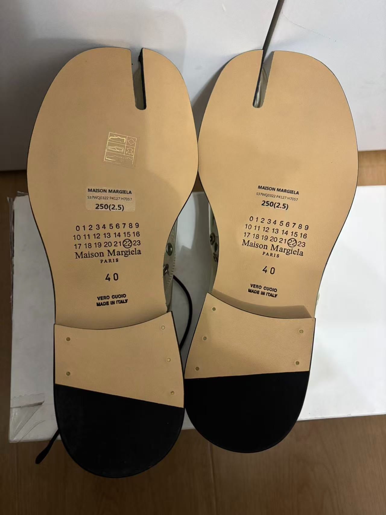 Maison Margiela Lace-Up Transparent Tabi