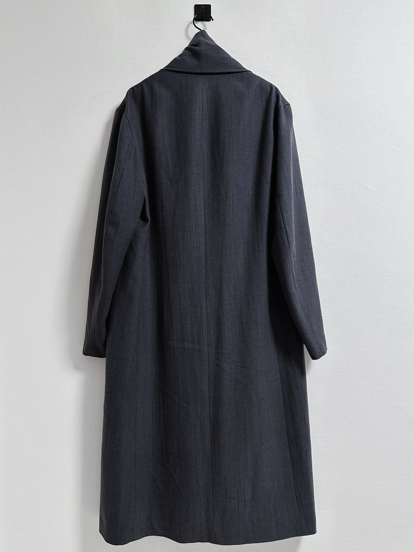 Yohji Yamamoto Pour Homme AW24 x Kie Einzelgänger Portrait Print Wool Coat