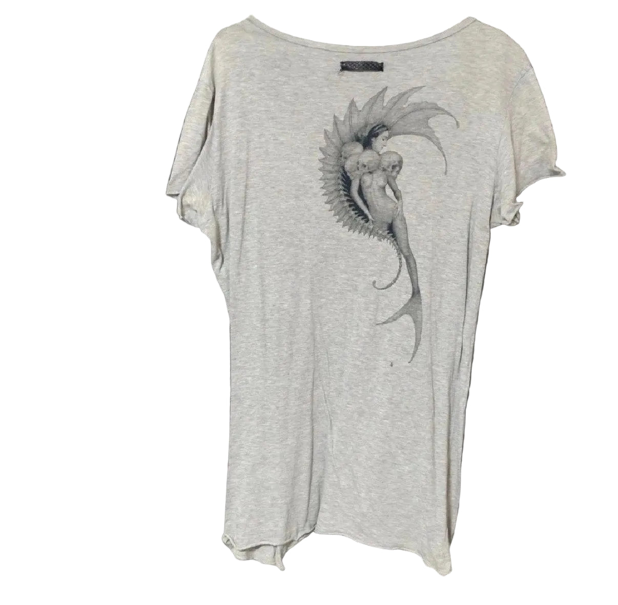 IF SIX WAS NINE "Mermaid Skeleton" Graphic T-Shirt