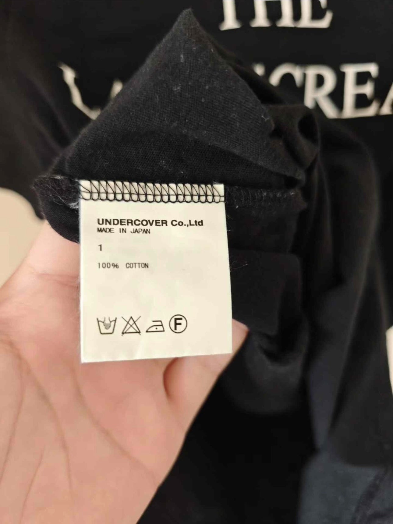 Undercover SS06 "T" Collection "Devil Leg" Graphic Tee