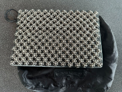 Chrome Hearts "Multi-Cross" Sterling Silver Evening Clutch