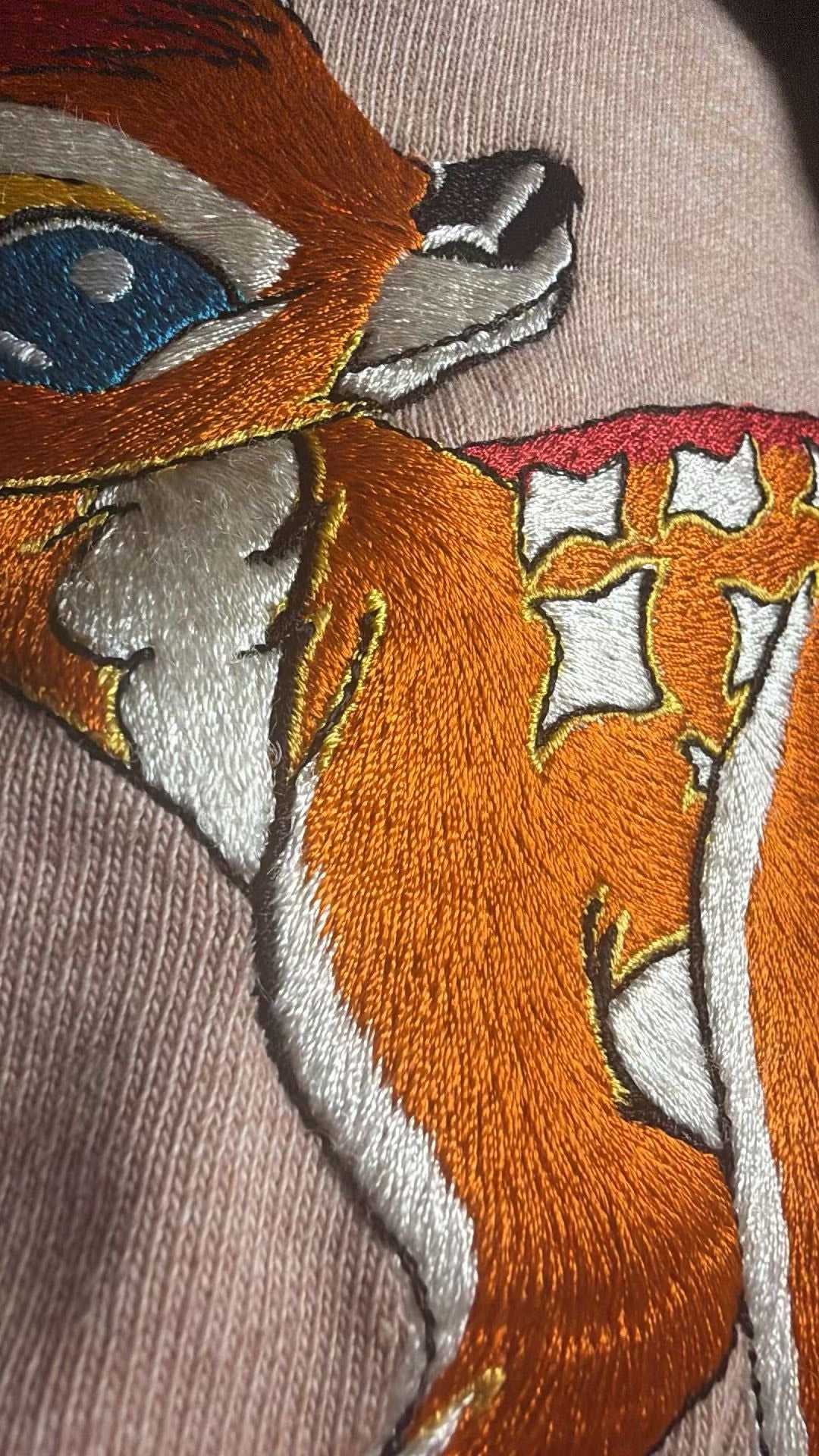 Beauty:beast AW98 "Air Zone" Bambi Embroidered Raglan T-Shirt