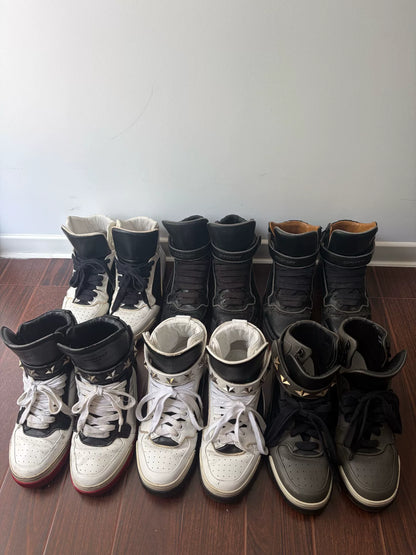 Givenchy Tyson Star Strap High-Top Sneakers (2015)