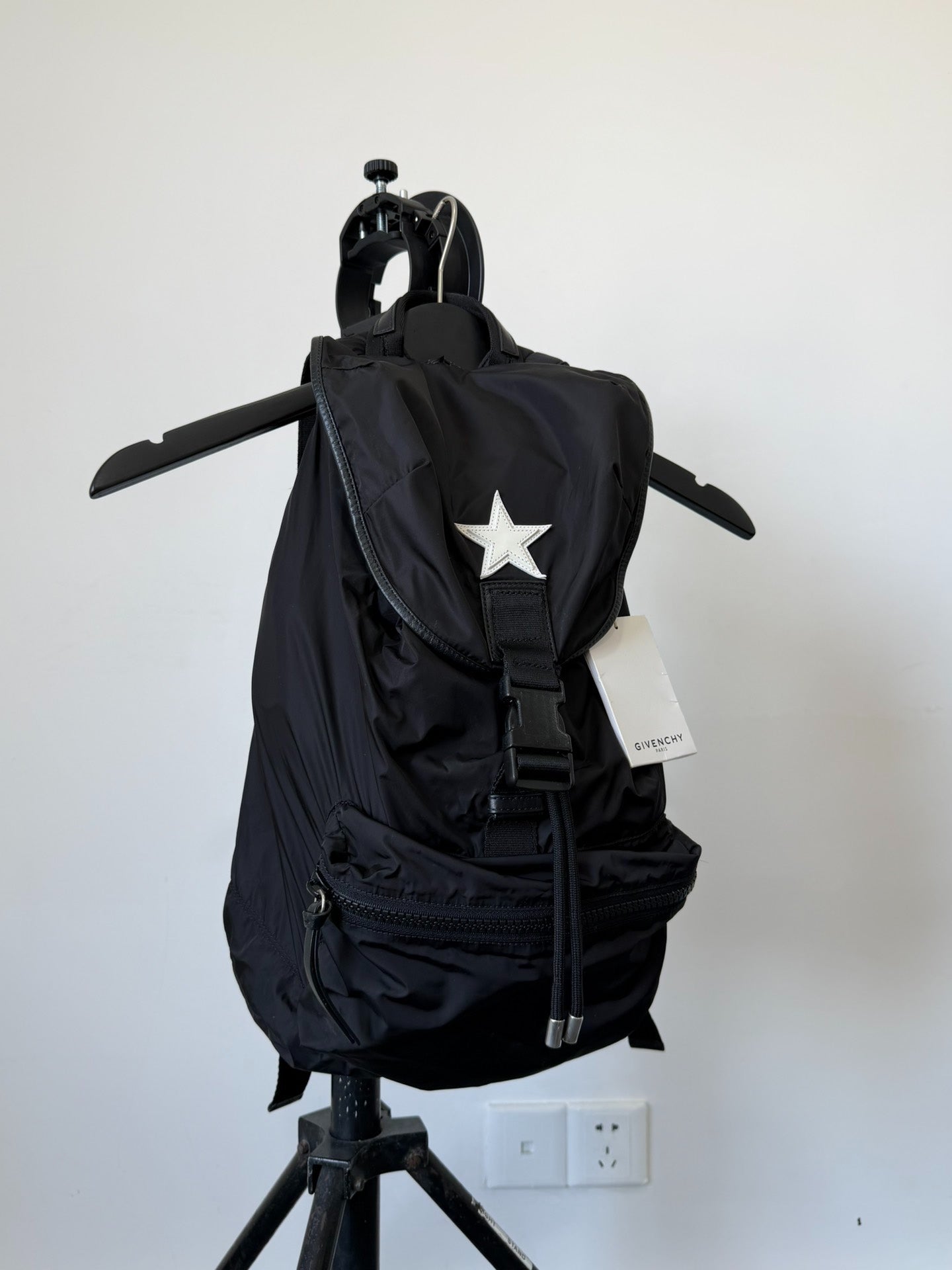 Givenchy "Star Motif" Nylon Backpack