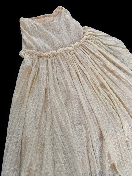 Vintage Jean Paul Gaultier Layered Mesh Maxi Skirt