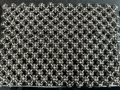 Chrome Hearts "Multi-Cross" Sterling Silver Evening Clutch