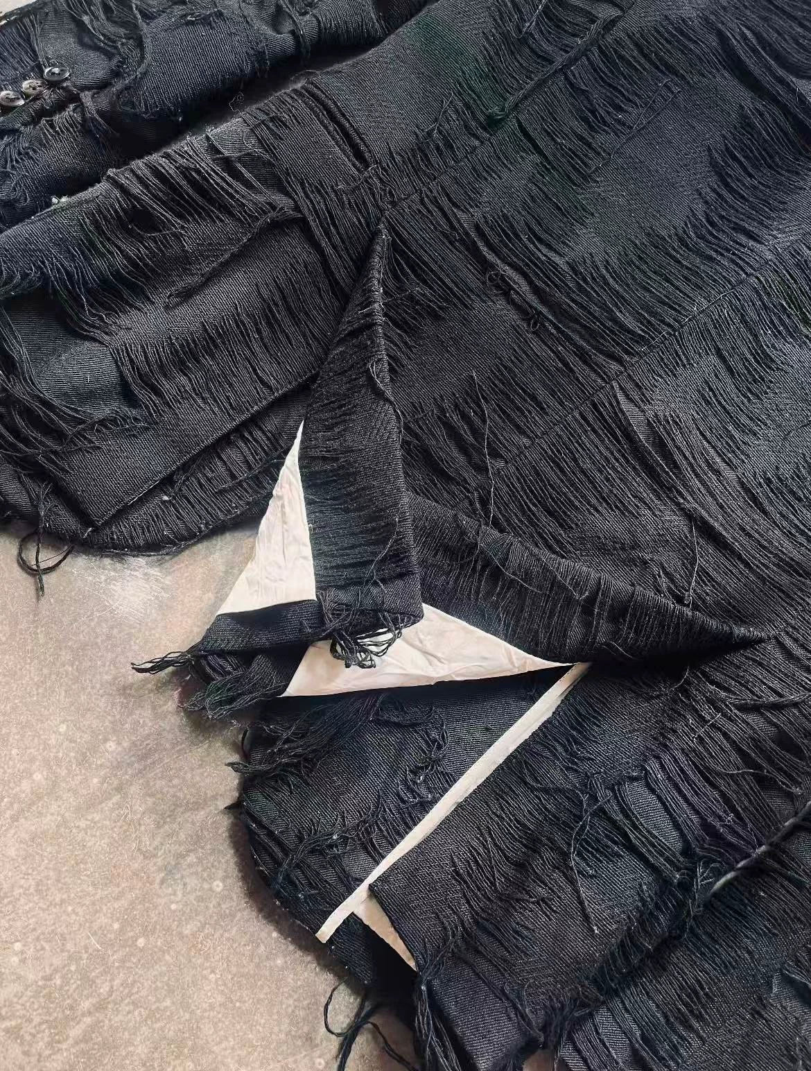 The Viridi-anne Early Archival "Destroyed" Wool Jacket
