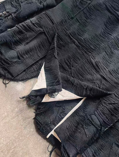 The Viridi-anne Early Archival "Destroyed" Wool Jacket