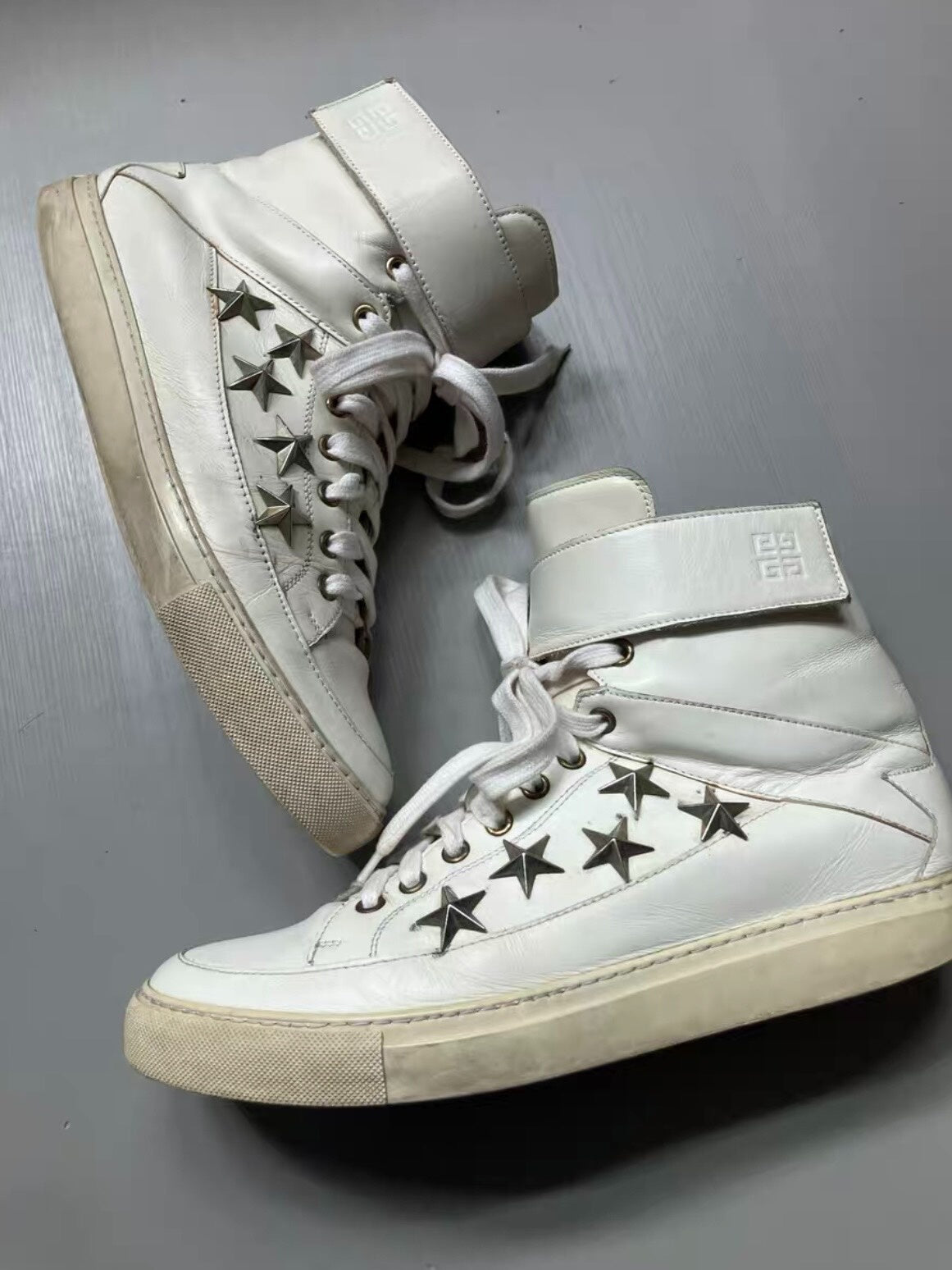 Givenchy Star-Studded High-Top Sneakers