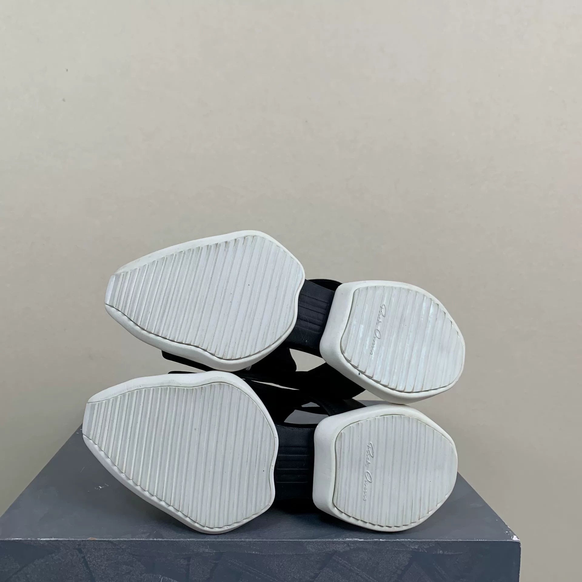 Rick Owens Velcro Tactical Sandals