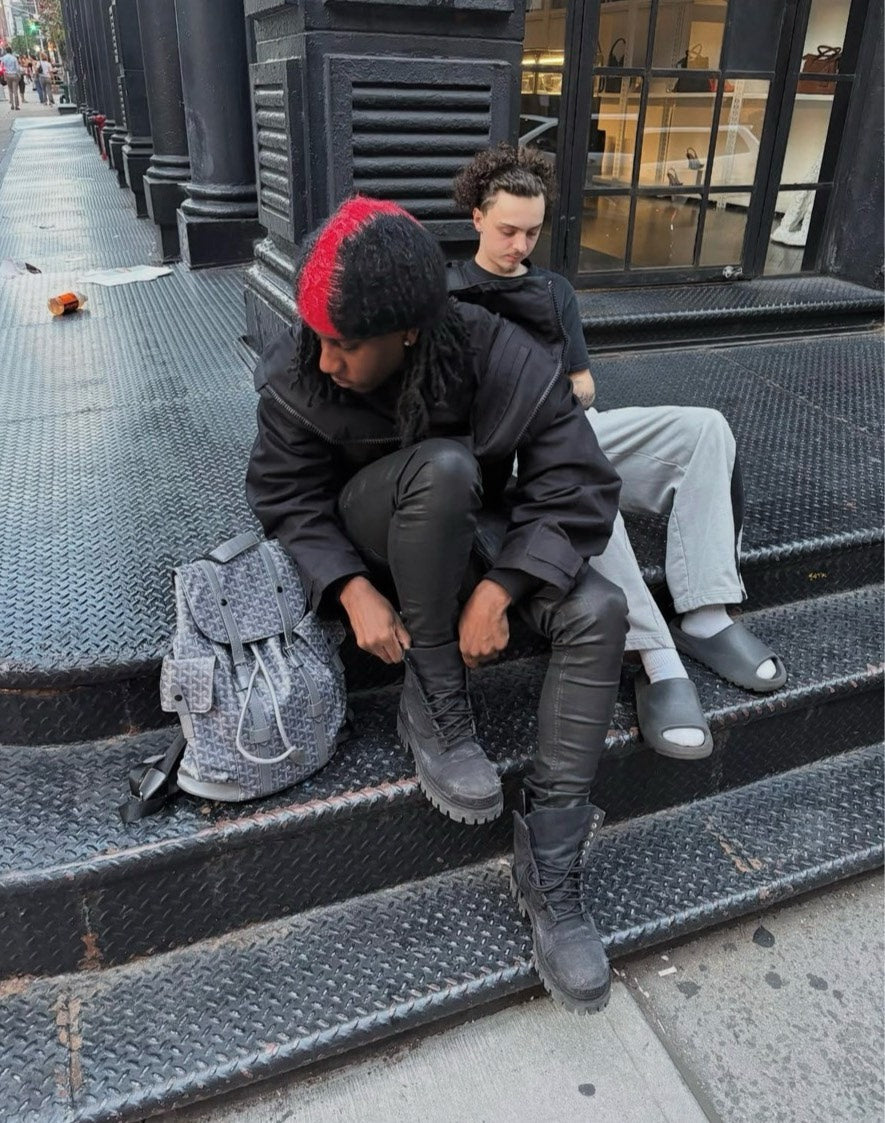 Prada AW07 "Mohawk" Knit Beanie