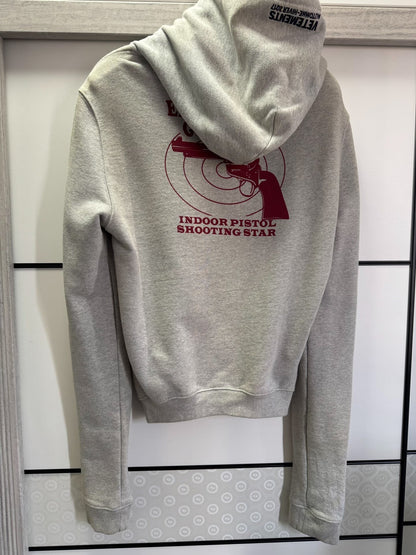 Vetements AW17 "Indoor Pistol" Target Graphic Hoodie