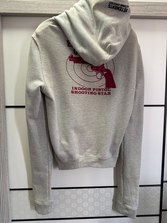 Vetements AW17 "Indoor Pistol" Target Graphic Hoodie