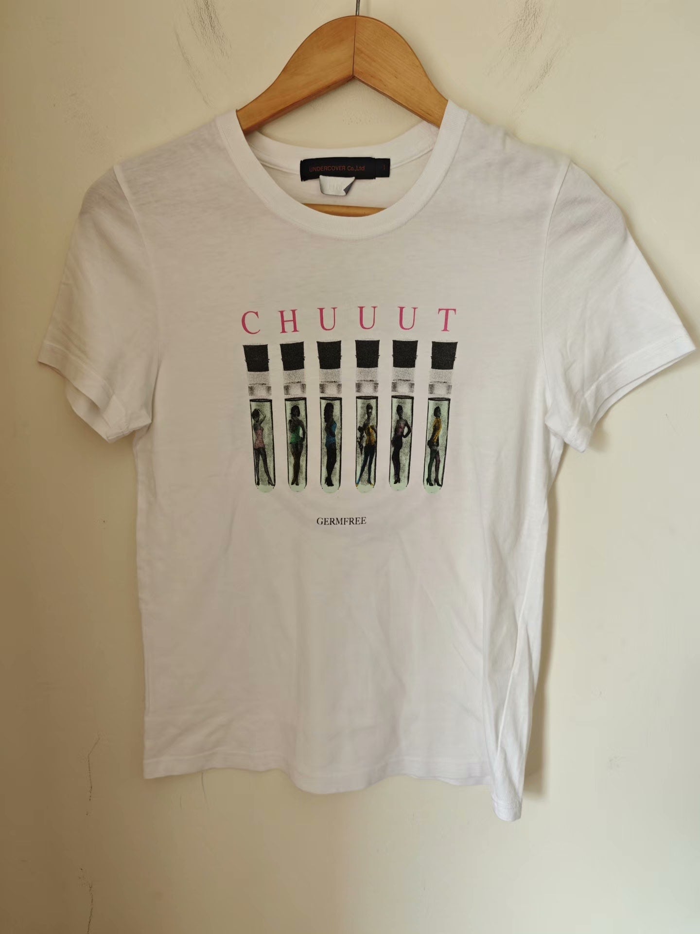 Undercover SS06 "T" Collection "Chuuut" Test Tube Tee