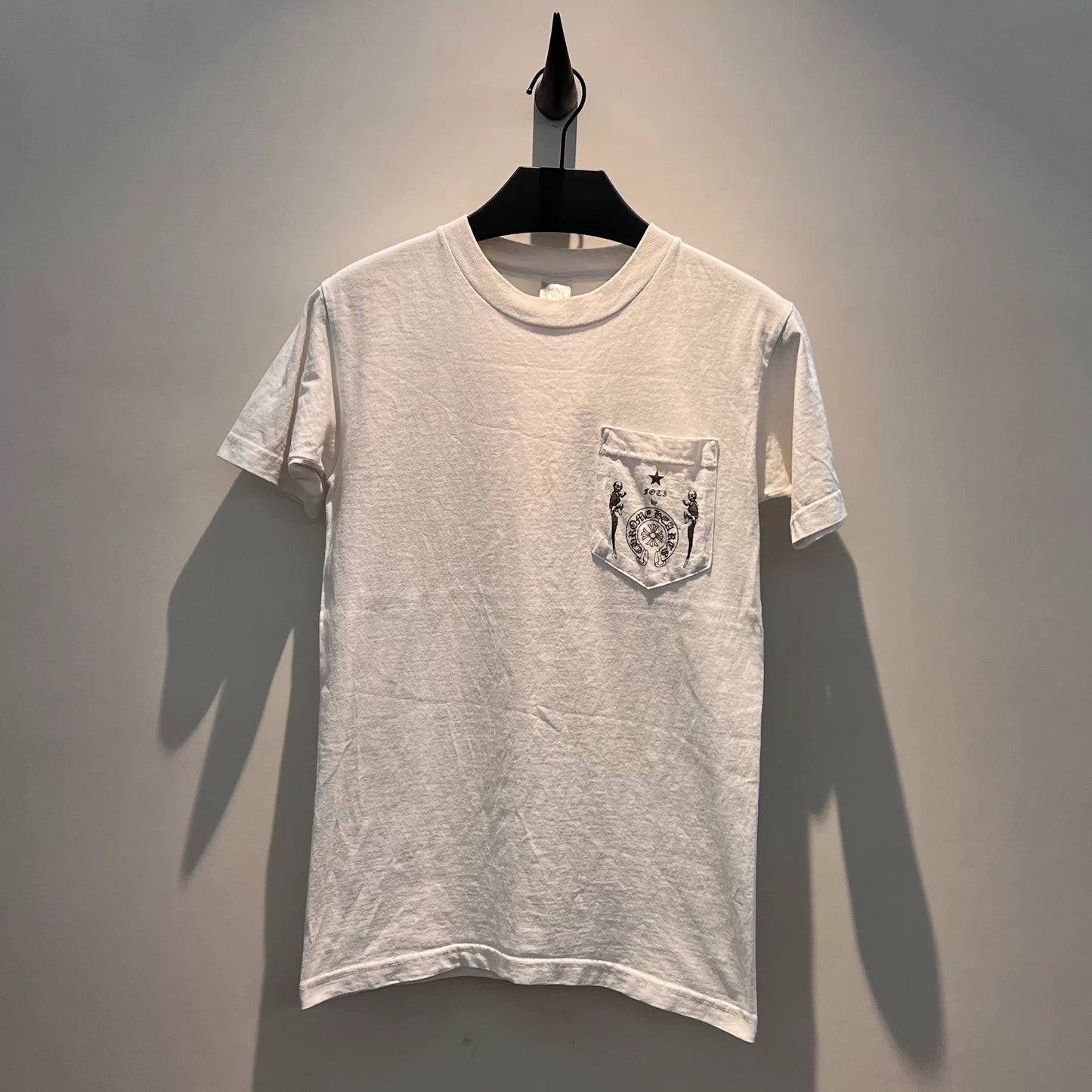 Chrome Hearts x Joe Foti "Plus Cross" Skull T-Shirt