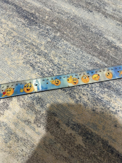 Vetements AW18 Holographic Emoji Ruler Belt
