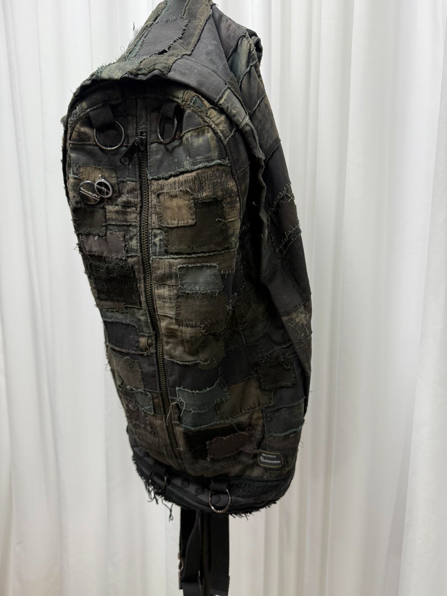 Undercover SS03 "SCAB" Patchwork Backpack