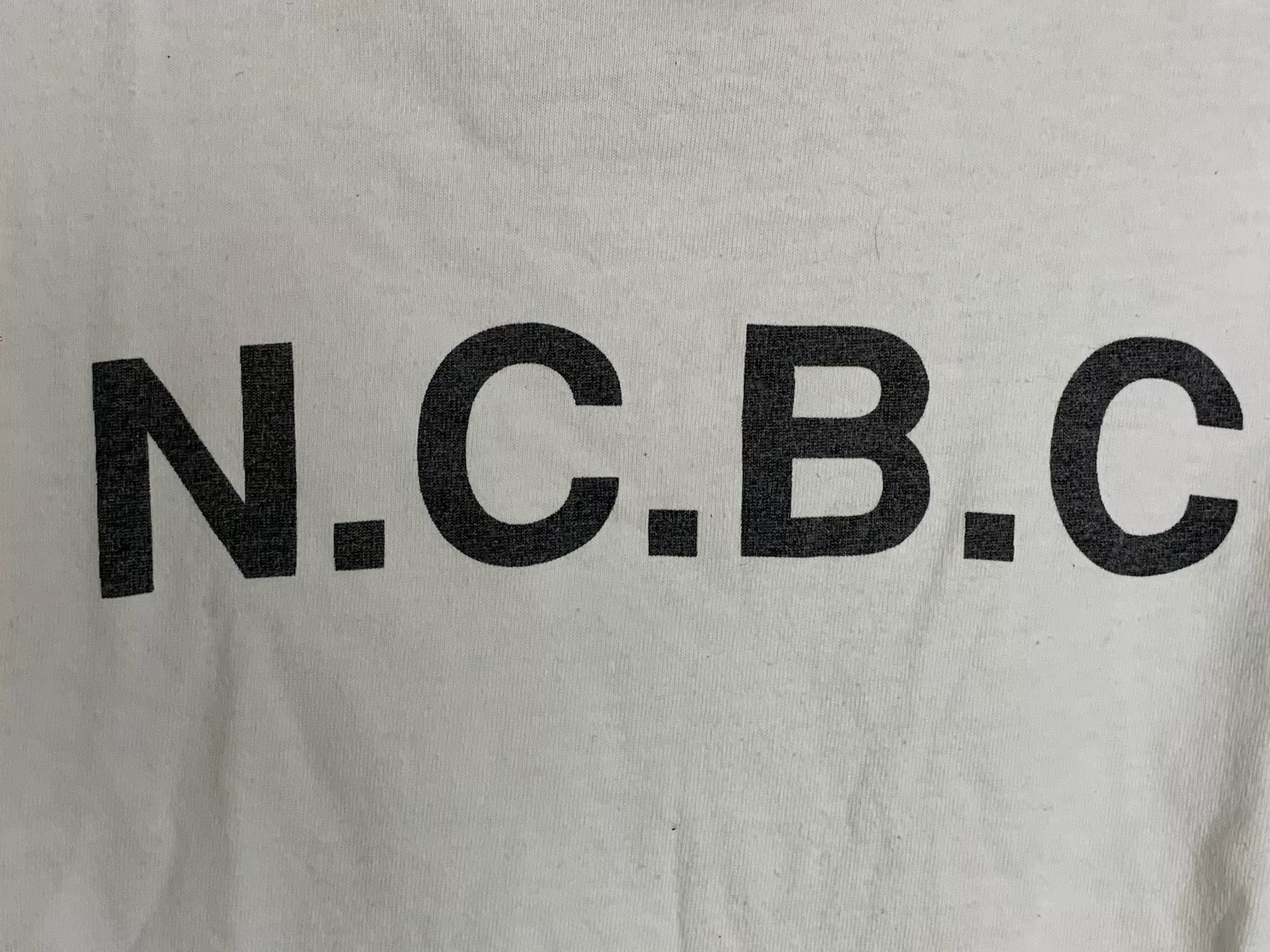 Undercover 1999 "N.C.B.C." Slogan Graphic T-Shirt