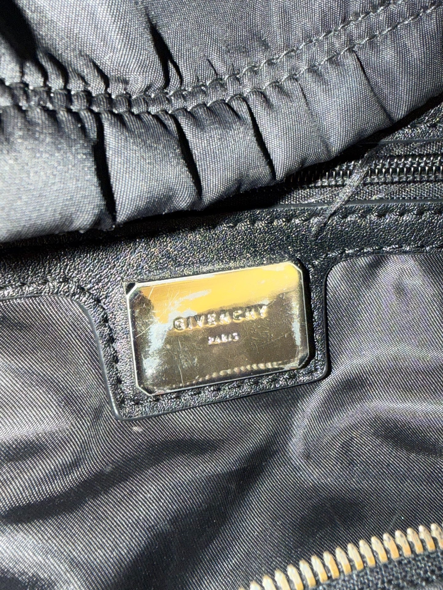 Givenchy Studded Nylon & Leather Backpack