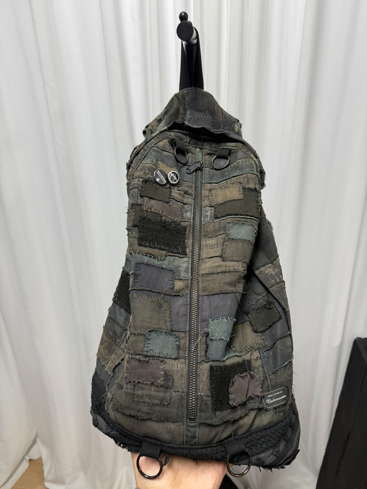 Undercover SS03 "SCAB" Patchwork Backpack