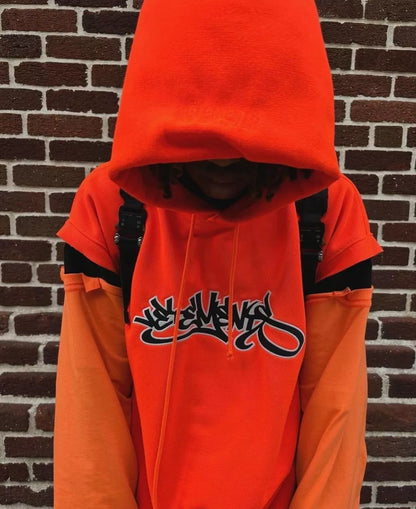 Vetements SS20 "Graffiti Skater" Reconstructed Hoodie