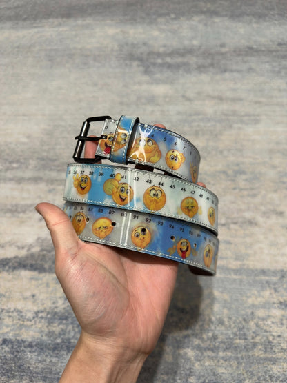 Vetements AW18 Holographic Emoji Ruler Belt