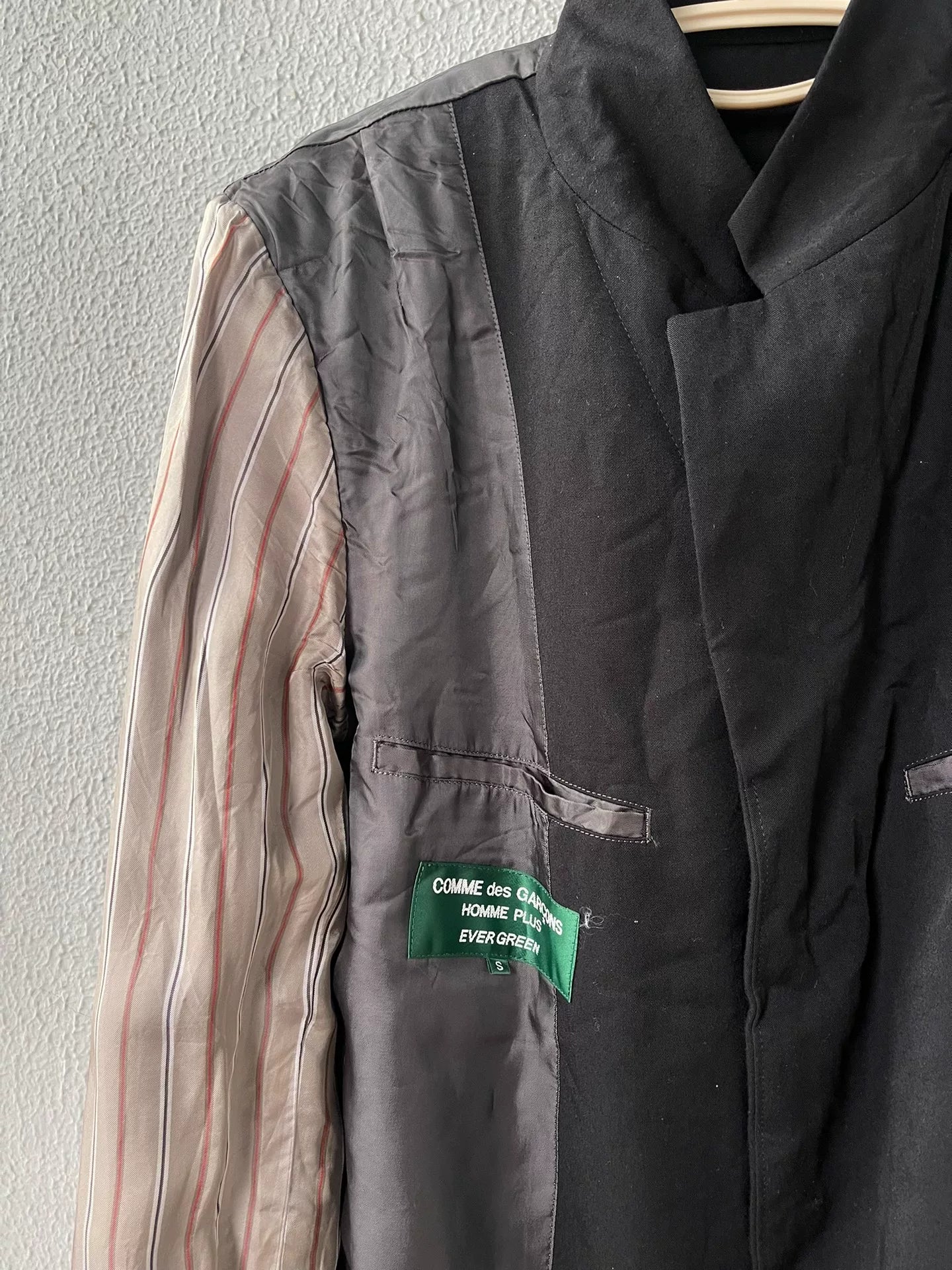 Comme des Garçons Homme Plus 2008 Reissue "Bleached Cloth" Blazer