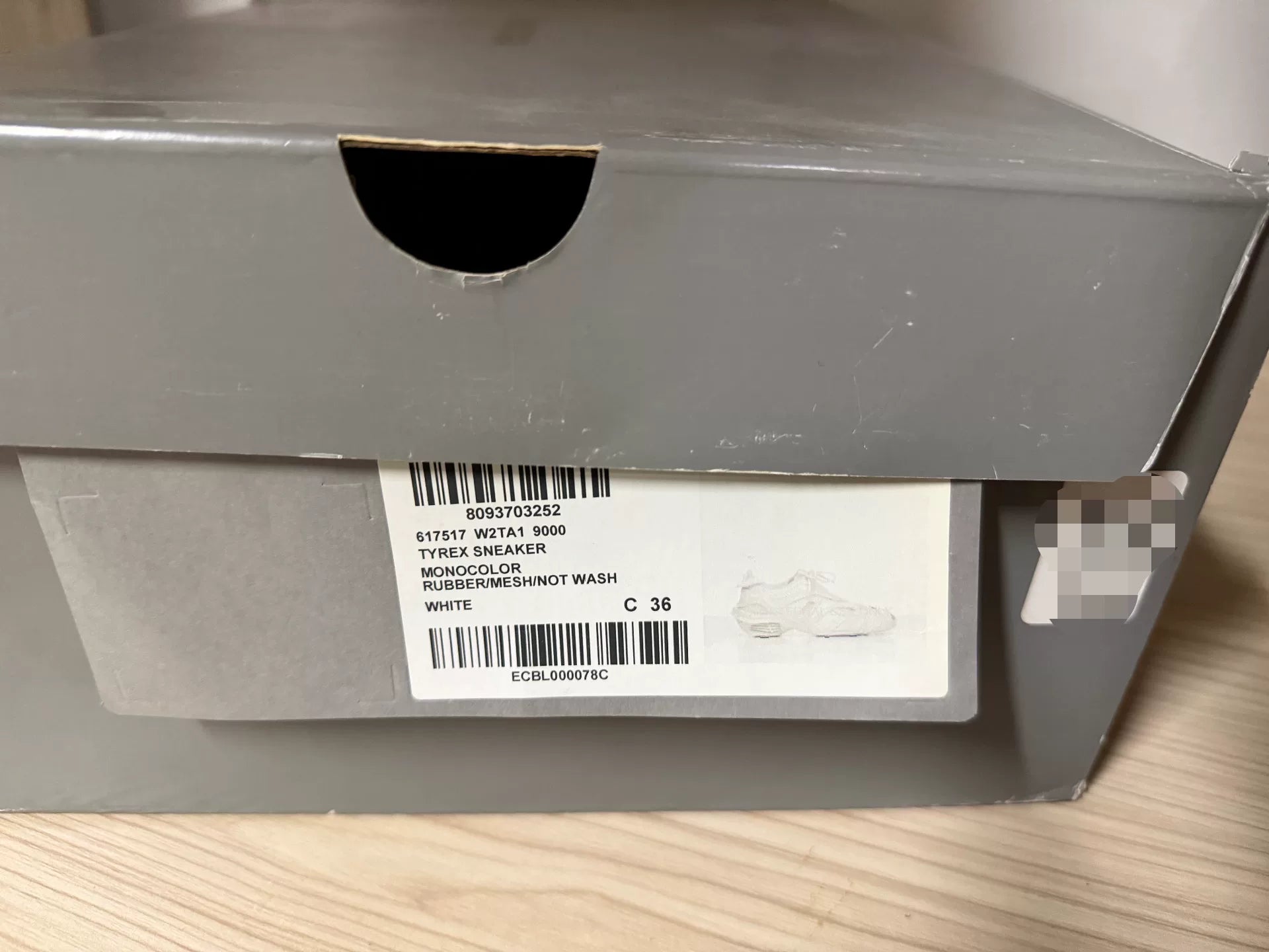 Balenciaga Tyrex Sneakers (Brand New)  size 36/US 6
