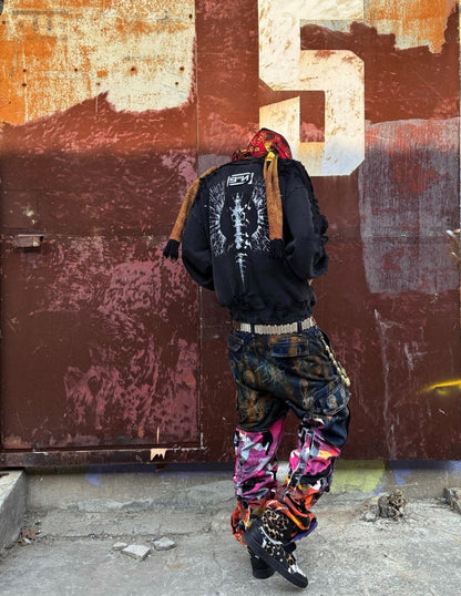 Custom Valentino x Skoloct Remake "1-of-1" Cargo Trousers