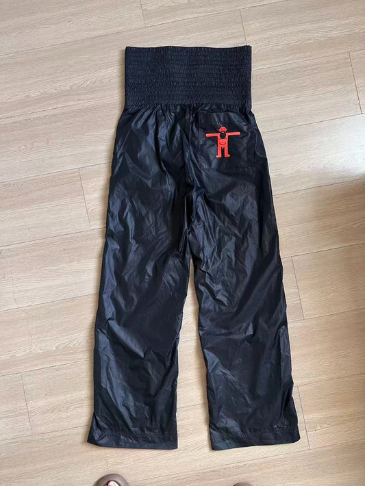 Walter Van Beirendonck High-Waisted Nylon Trousers