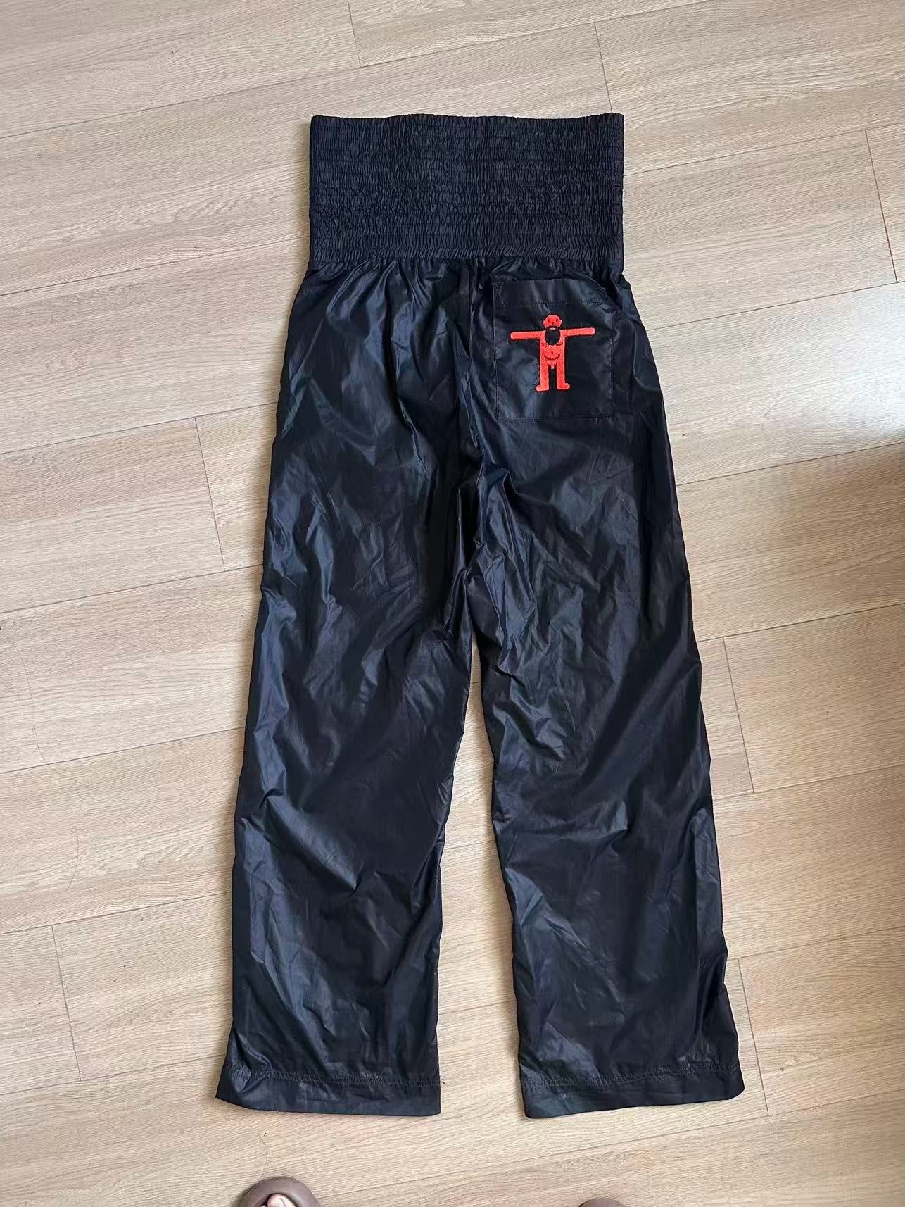 Walter Van Beirendonck High-Waisted Nylon Trousers