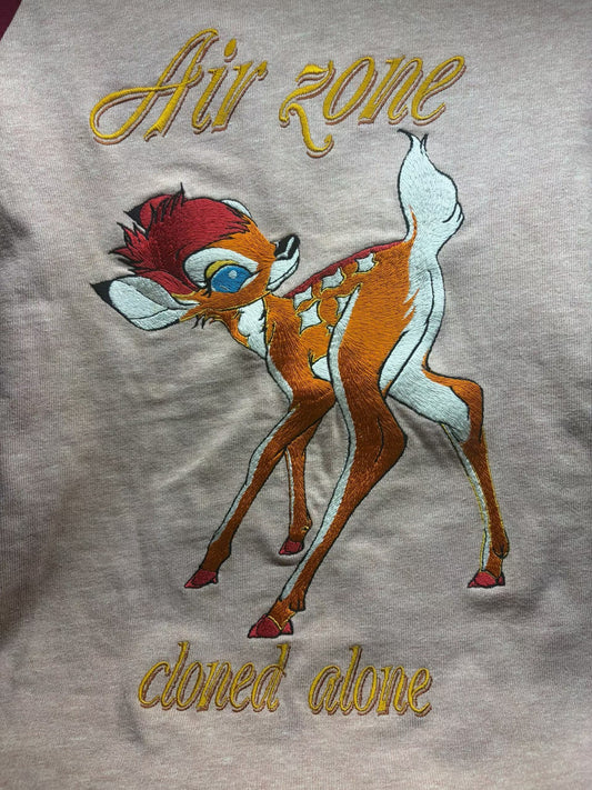 Beauty:beast AW98 "Air Zone" Bambi Embroidered Raglan T-Shirt