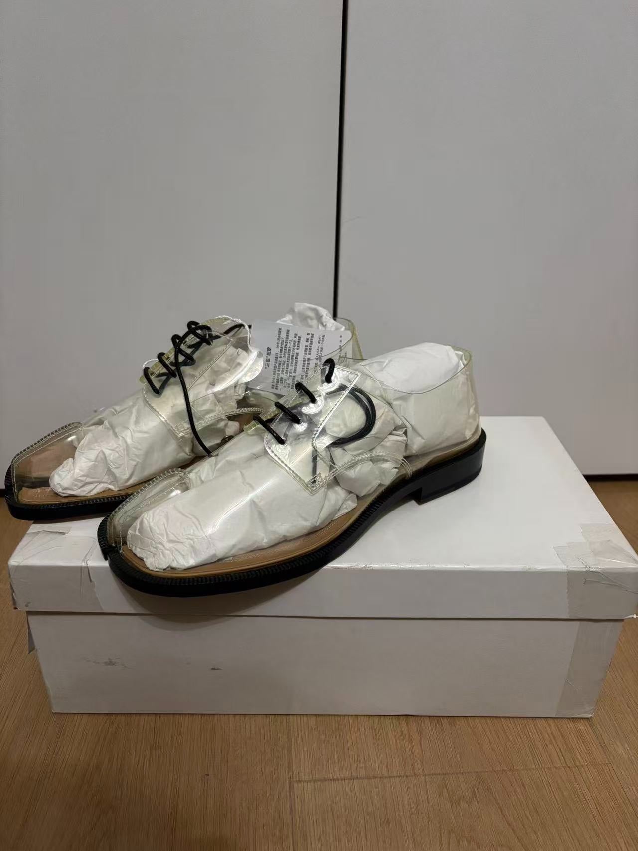 Maison Margiela Lace-Up Transparent Tabi
