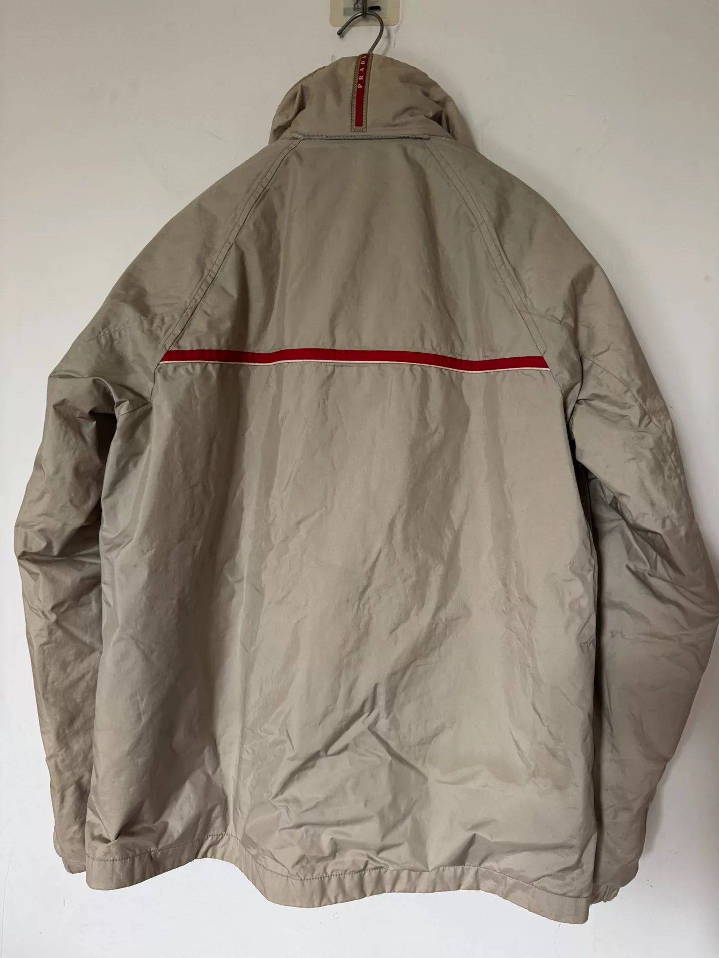 Prada Sport Padded Ski Jacket with Retractable Cable Lock