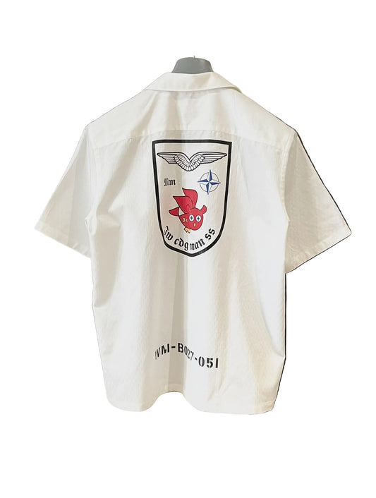 Junya Watanabe MAN SS04 Military Insignia Zip-Up Shirt