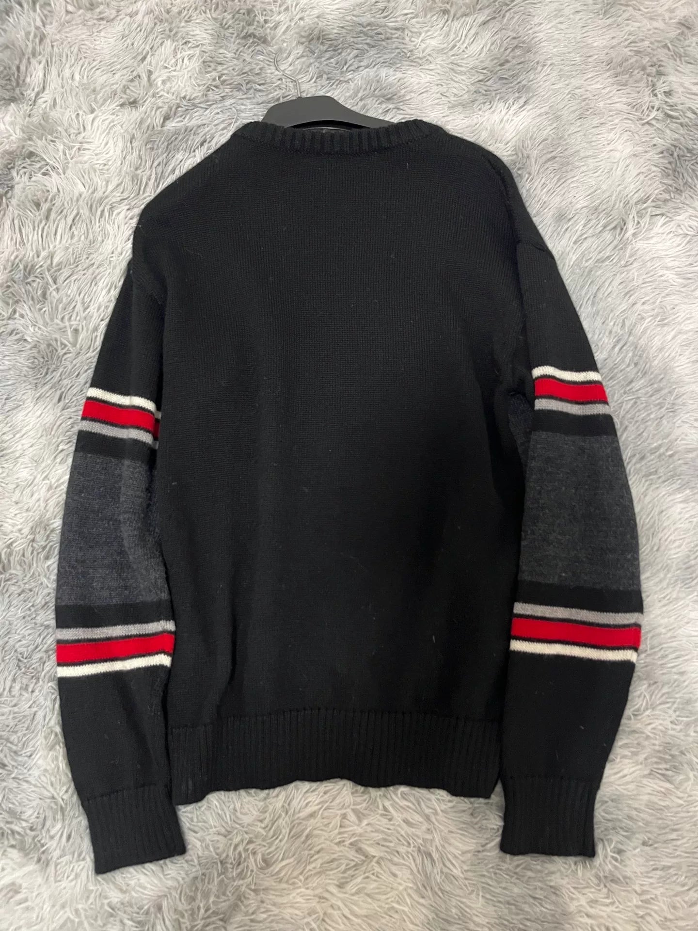 Saint Laurent Paris SS16 T-Rex Jacquard Knit Sweater