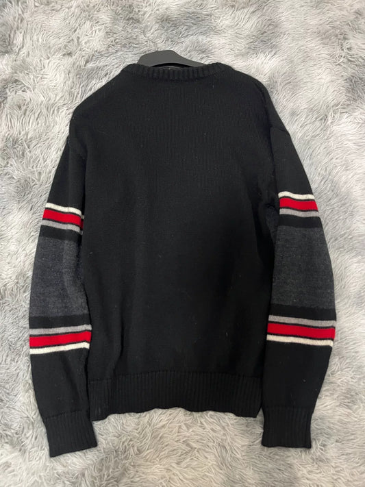 Saint Laurent Paris SS16 T-Rex Jacquard Knit Sweater