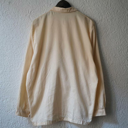 Archivio J.M. Ribot Artisanal Antique Fabric Shirt/Over-Shirt