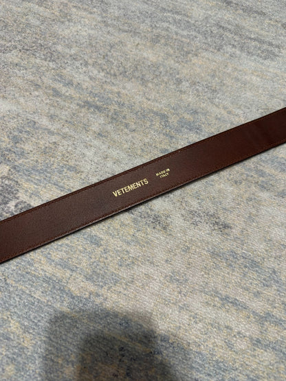 Vetements AW18 Holographic Emoji Ruler Belt