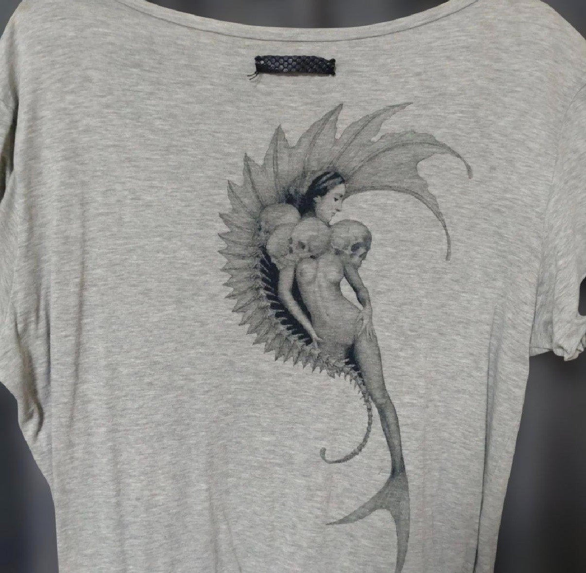 IF SIX WAS NINE "Mermaid Skeleton" Graphic T-Shirt