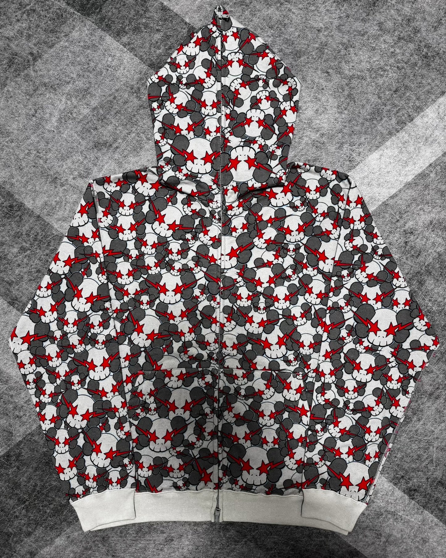 A Bathing Ape x KAWS "Bendu Sta" Full-Zip Hoodie (2005)