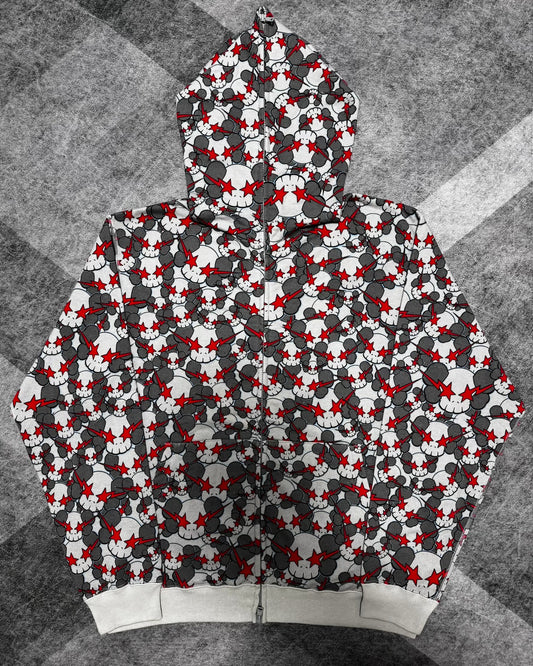 A Bathing Ape x KAWS "Bendu Sta" Full-Zip Hoodie (2005)