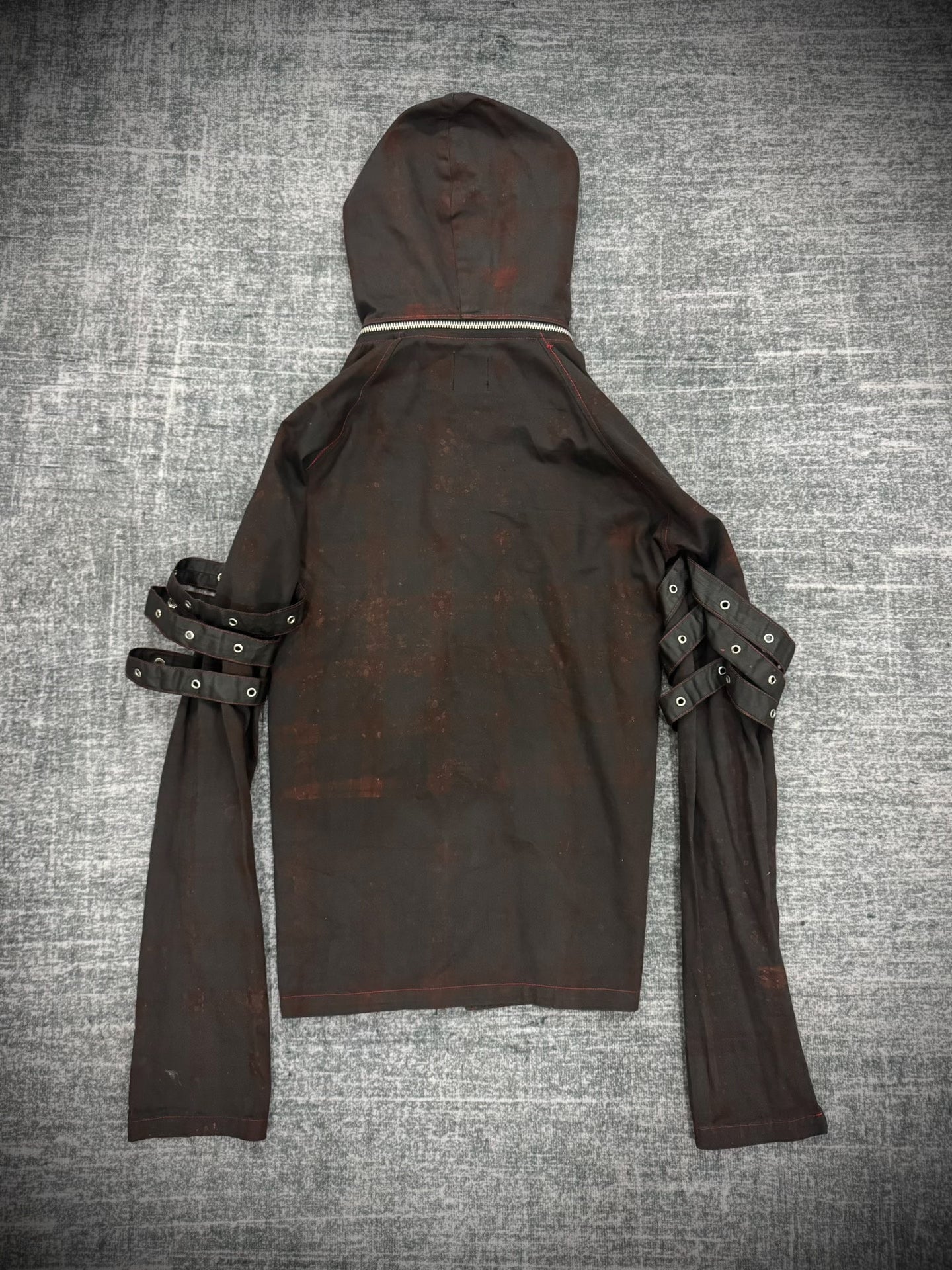 H.naoto h.ANARCHY Distressed Bondage Harness Jacket
