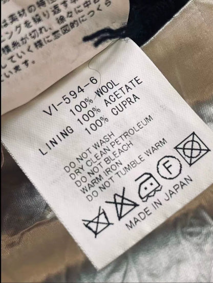 The Viridi-anne Early Archival "Destroyed" Wool Jacket